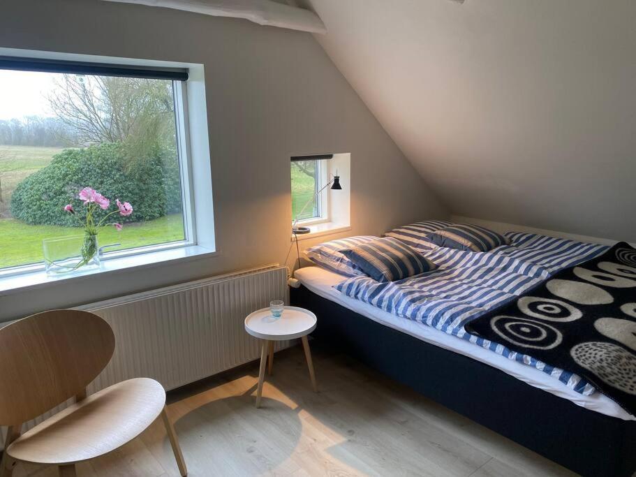 Вилла Skont Hus Pa Landet Taet Pa Billund Гиве Экстерьер фото